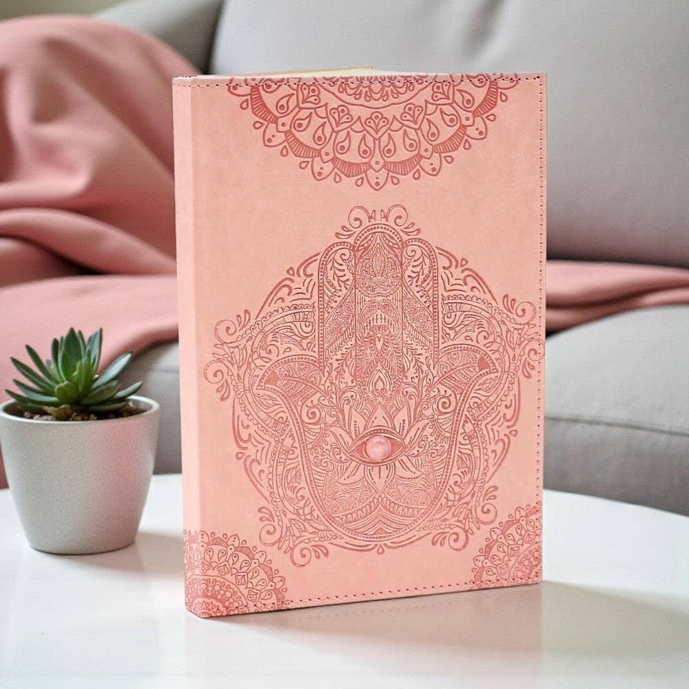 Pink Hamsa Journal