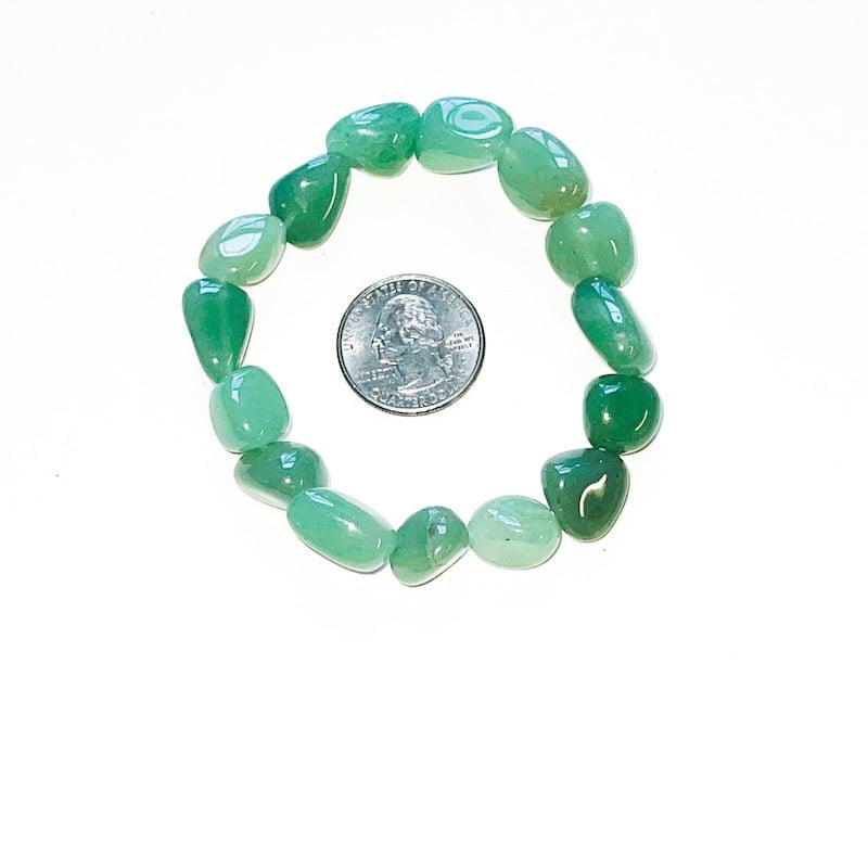 Green Aventurine Bracelet Nugget image 0