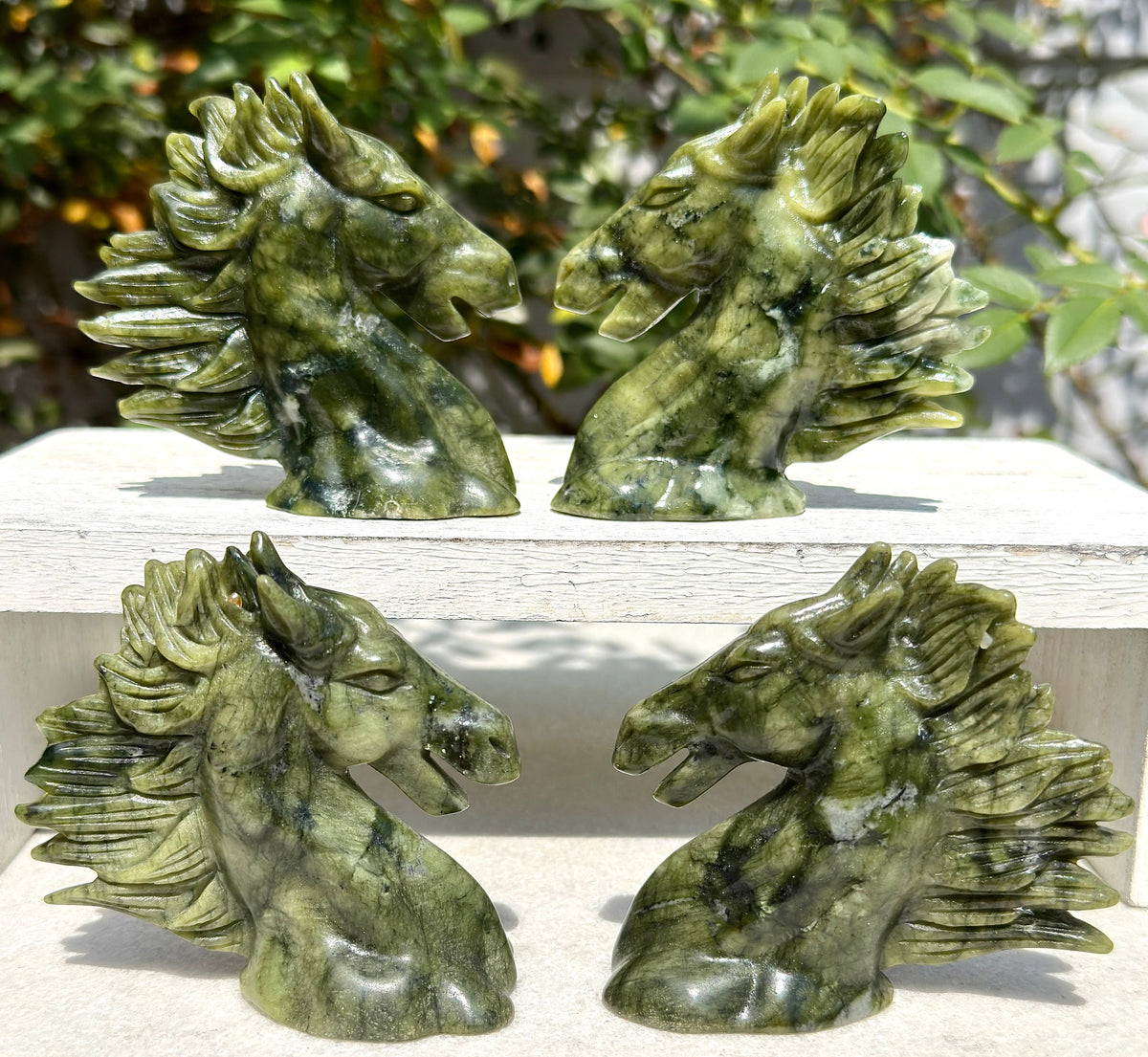 Jade Horse Head