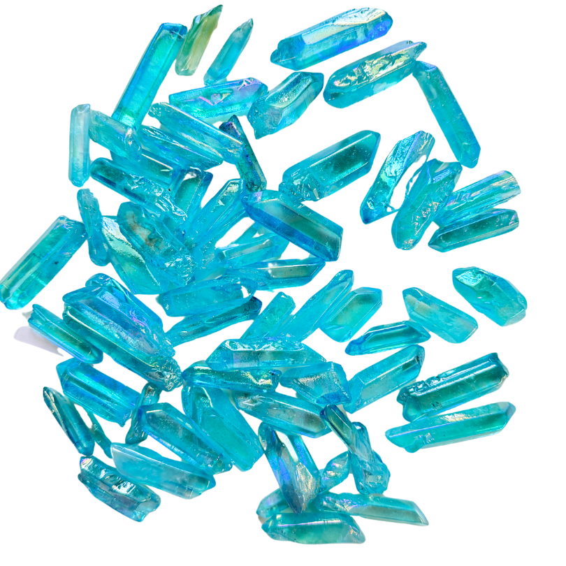 Aqua Aura Quartz Point image 0