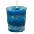 Angel’s Influence (Turquoise) - Crystal Journey Votive Candle image 0