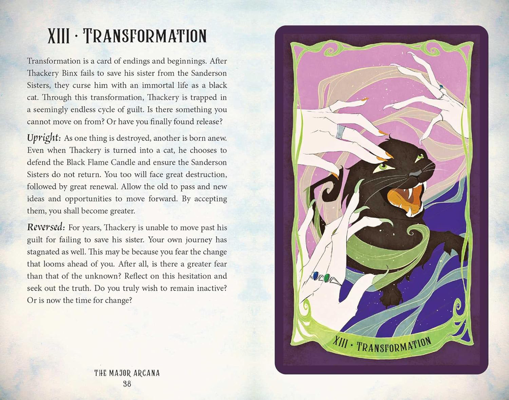 Hocus Pocus Tarot Card Deck and Guidebook