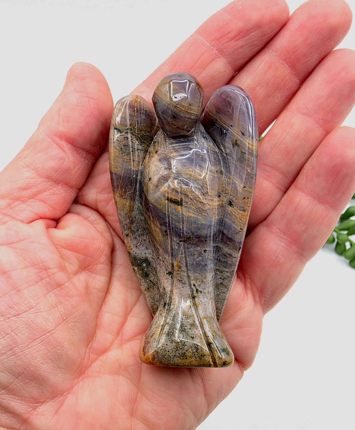 Ocean Jasper Angel 3 Inches