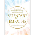Book cover of 'Self-Care for Empaths' with a watercolor design