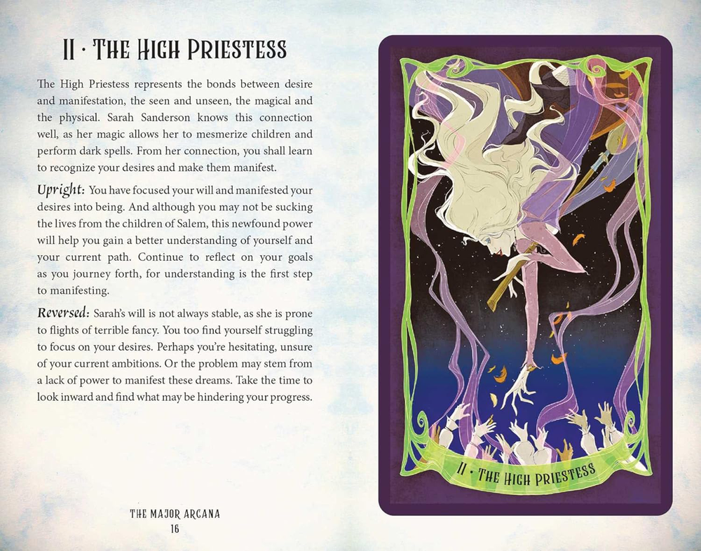 Hocus Pocus Tarot Card Deck and Guidebook