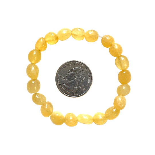Orange Calcite Bracelet image 1