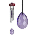 Violet Gem Drop Windchime image 0