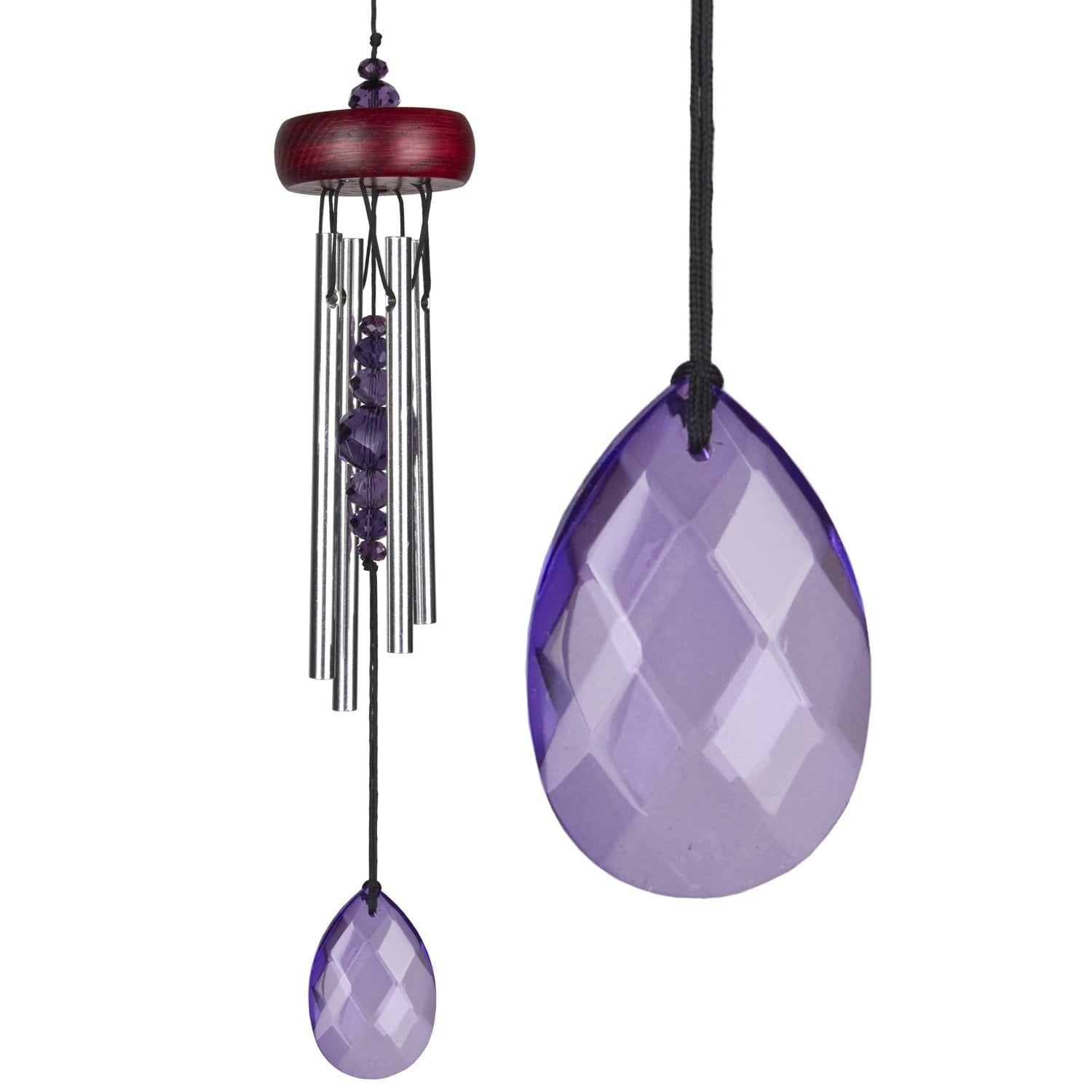 Violet Gem Drop Windchime image 0