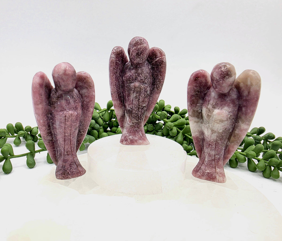 Lepidolite Angel 3 Inches
