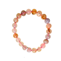 Cherry Blossom Agate Bracelet 8mm image 0