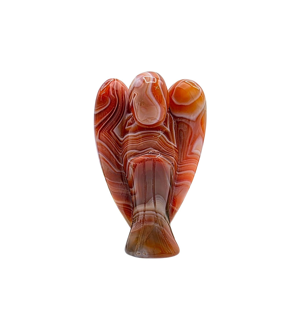Banded Carnelian Angel 3 inches