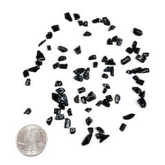 Black Tourmaline Chip Polished image 1