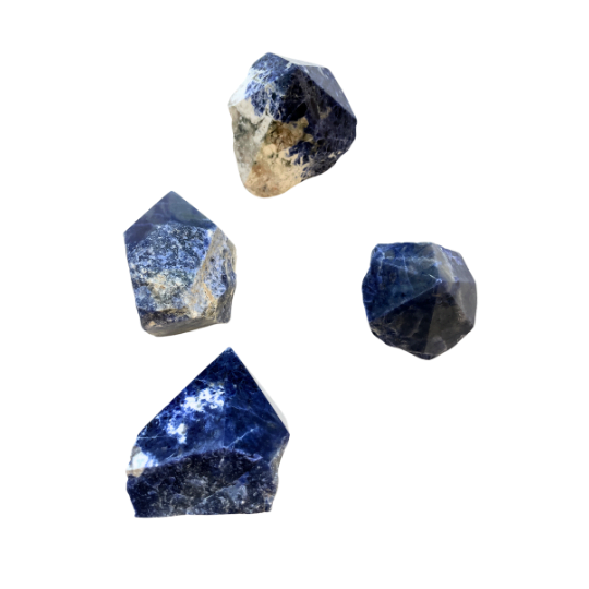 Sodalite Semi-Polished Point image 1