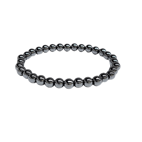 Hematite Bracelet 6mm image 0
