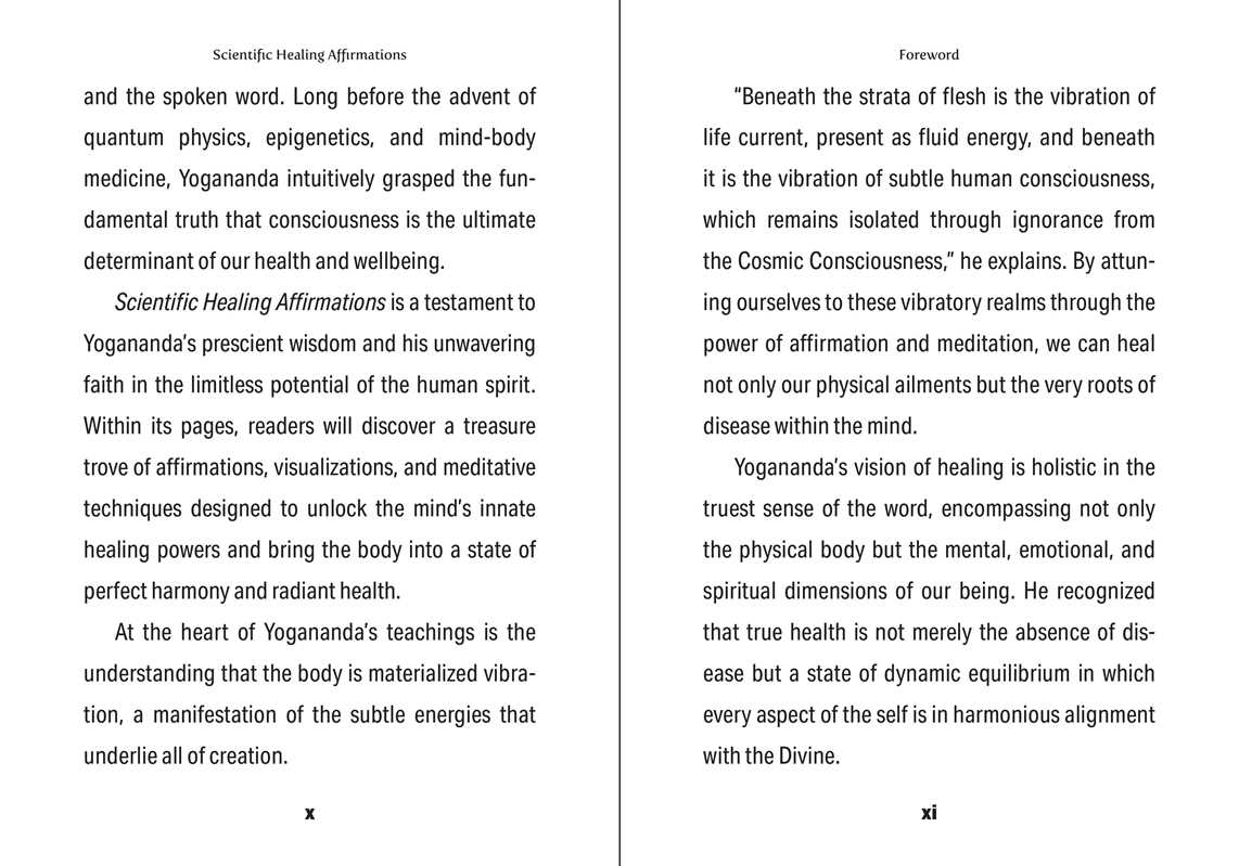 Scientific Healing Affirmations