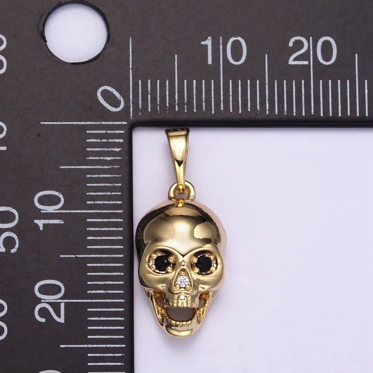 Skull Pendant Gold Filled