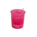 Manifest a Miracle (Pastel Pink) - Crystal Journey Votive Candle image 0