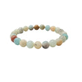 Amazonite Mixed Colors Bracelet 8mm image 0