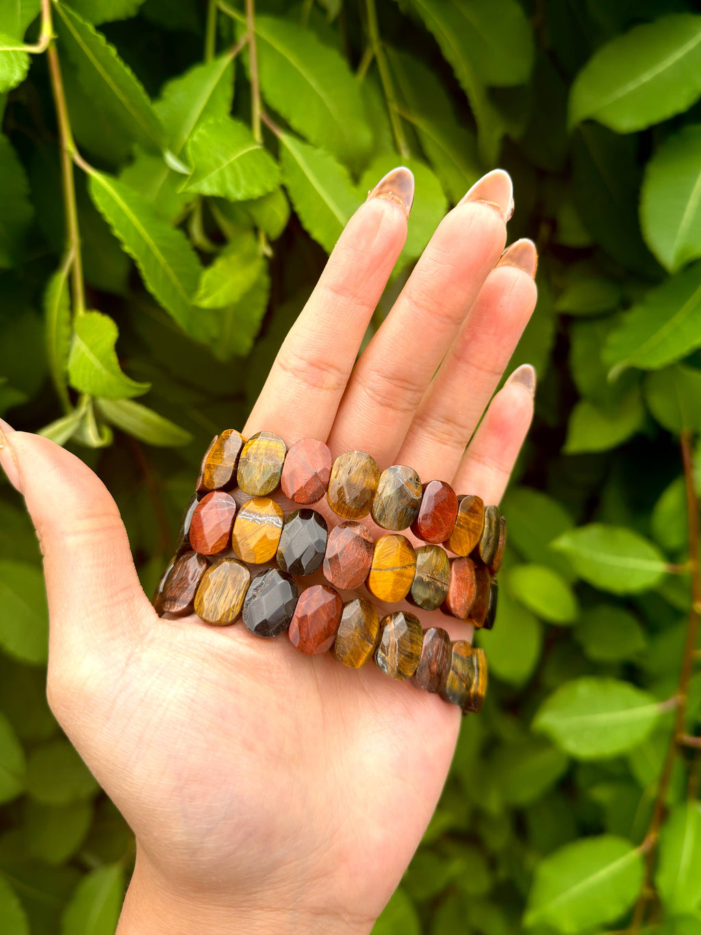 Tigers Eye Faceted Bracelet