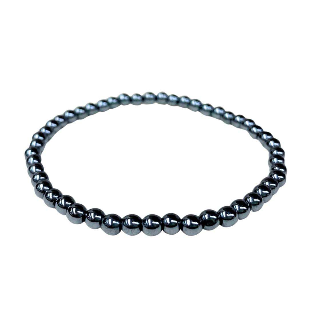Hematite Bracelet 4mm image 0