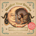 Calendar cover with fairy and moon design, titled 'Manifest Your Dreams 2027 Calendar'.