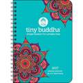 2027 weekly planner by tiny buddha with colorful mandala design on a teal background