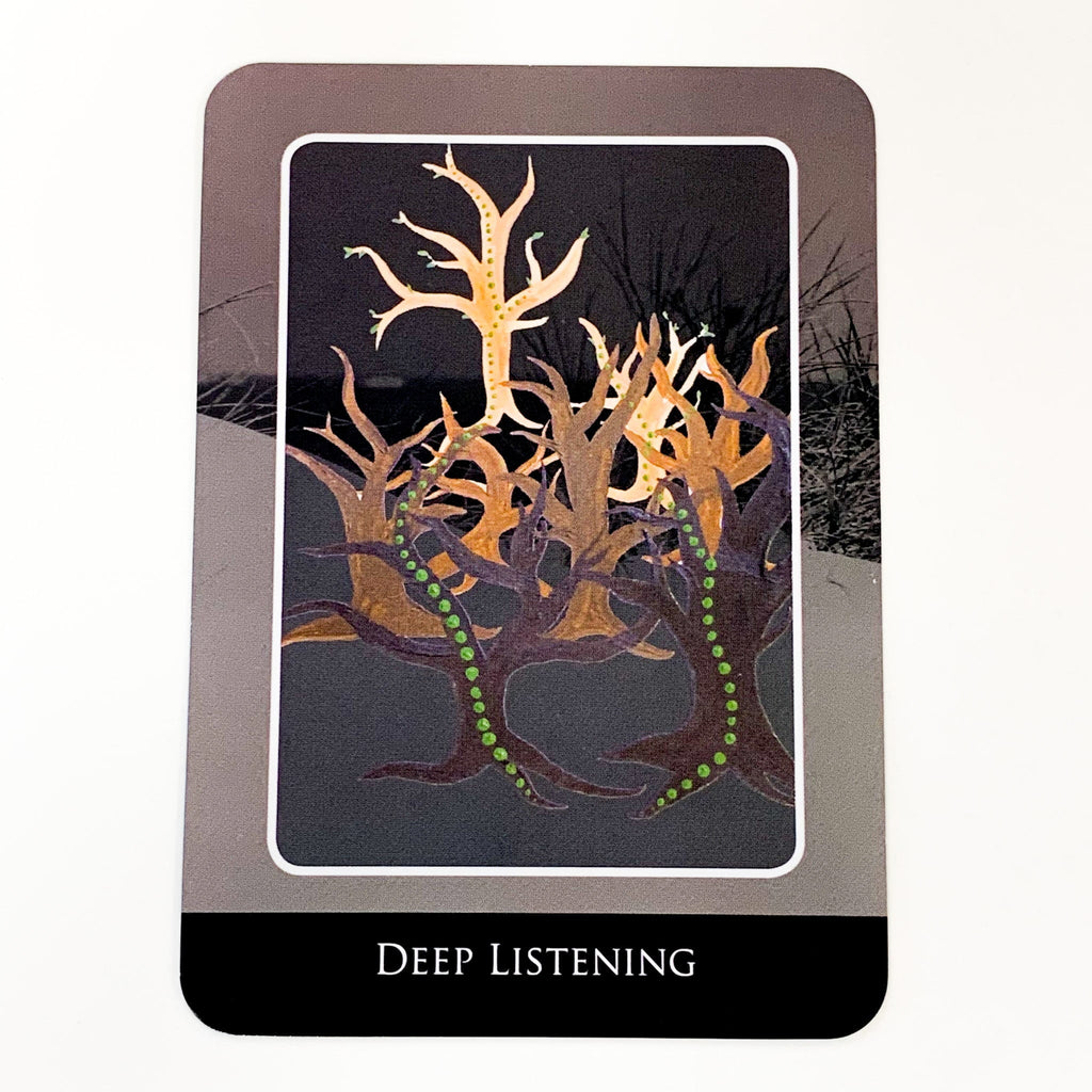 Aboriginal Dreamtime Oracle Cards Deep Listening Card