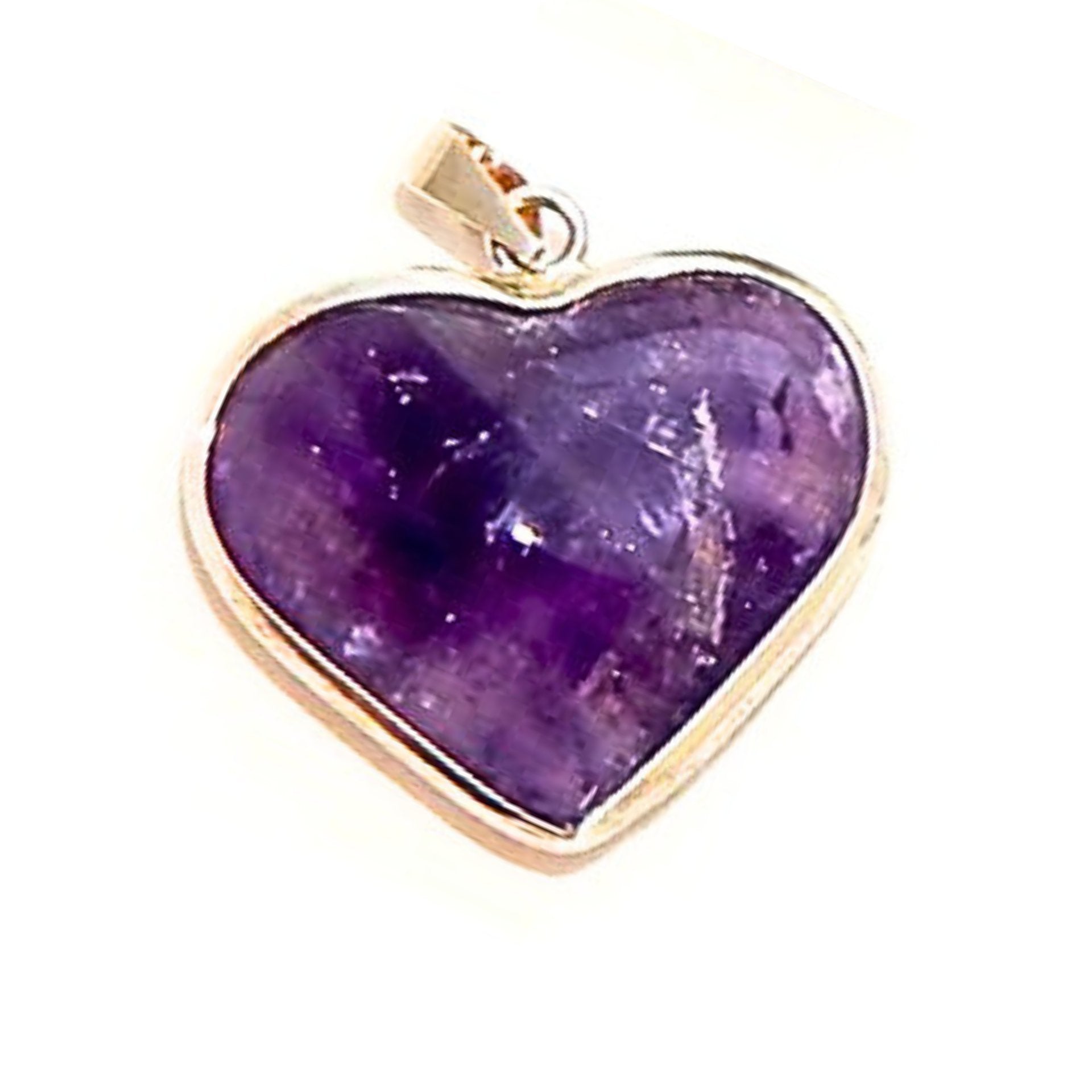 Amethyst Heart Pendant image 0