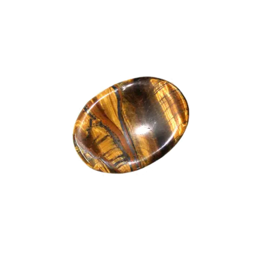 Gold Tiger's Eye Worry Stone image 1