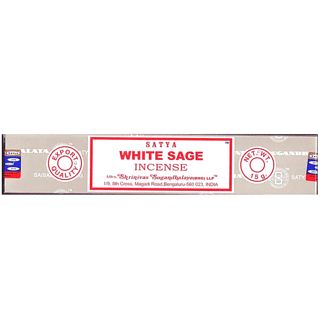 White Sage Incense Satya 15 gm image 0