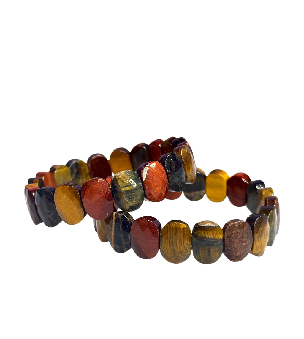 Tigers Eye Faceted Bracelet