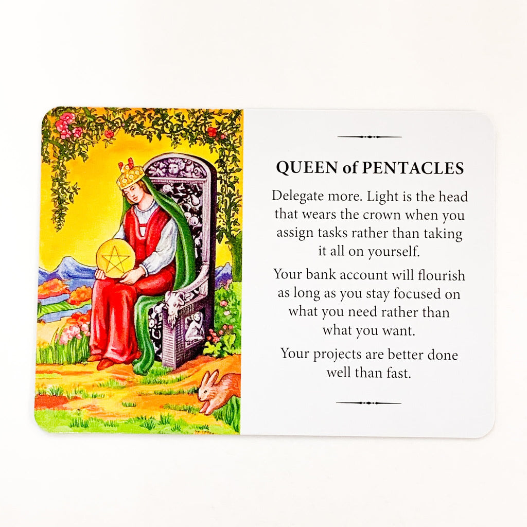 Practical Tarot Wisdom with Radiant Rider-Waite Tarot Deck image 1