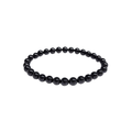Black Obsidian Bracelet 6mm image 0