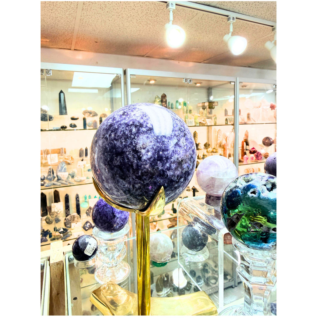 Lepidolite Sphere