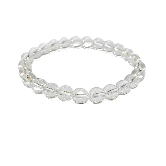 Clear Quartz Bracelet 8mm image 0
