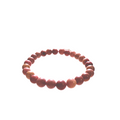 Rhodonite Bracelet 8mm for a Larger Wrist image 0