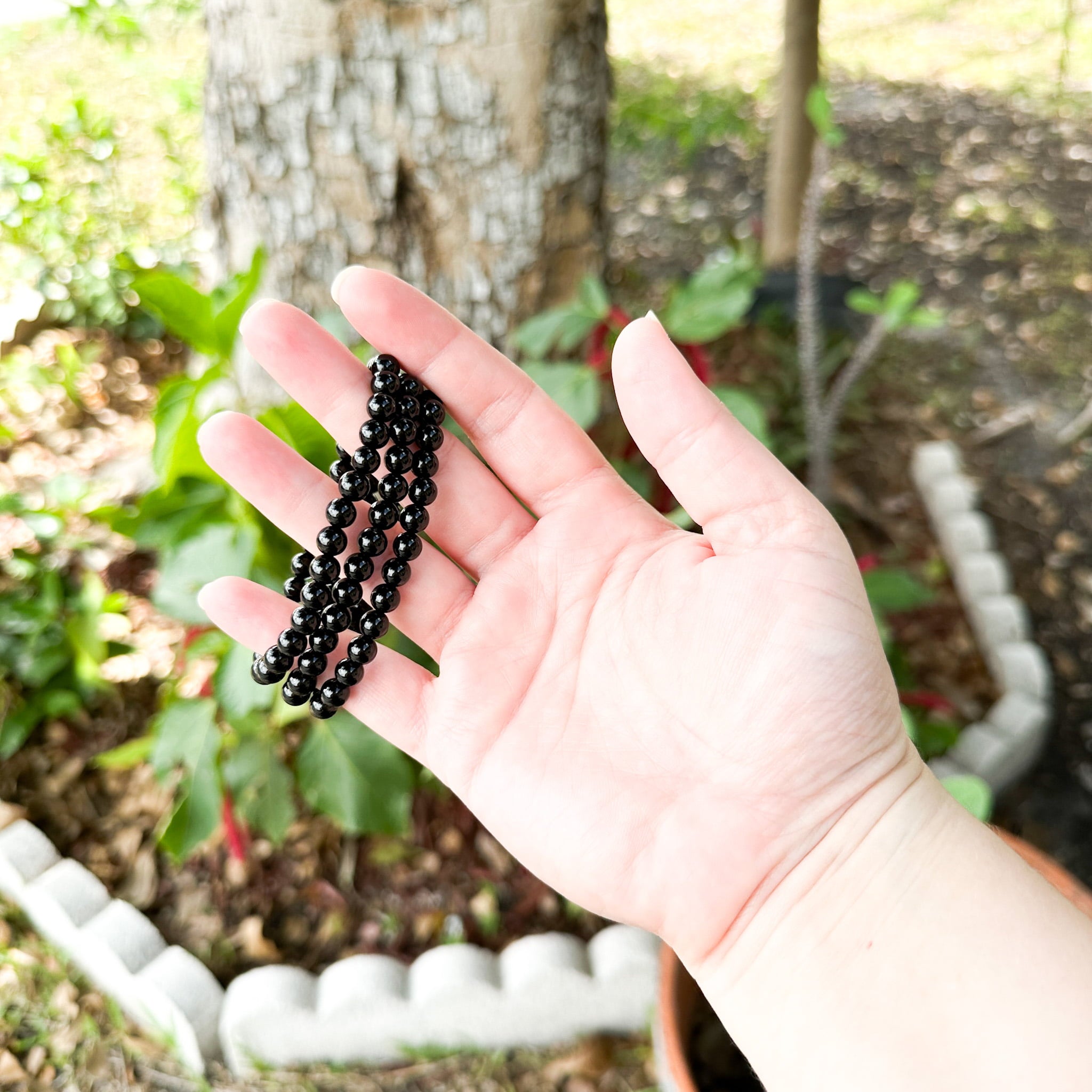 Black Onyx Bracelet 6mm image 1
