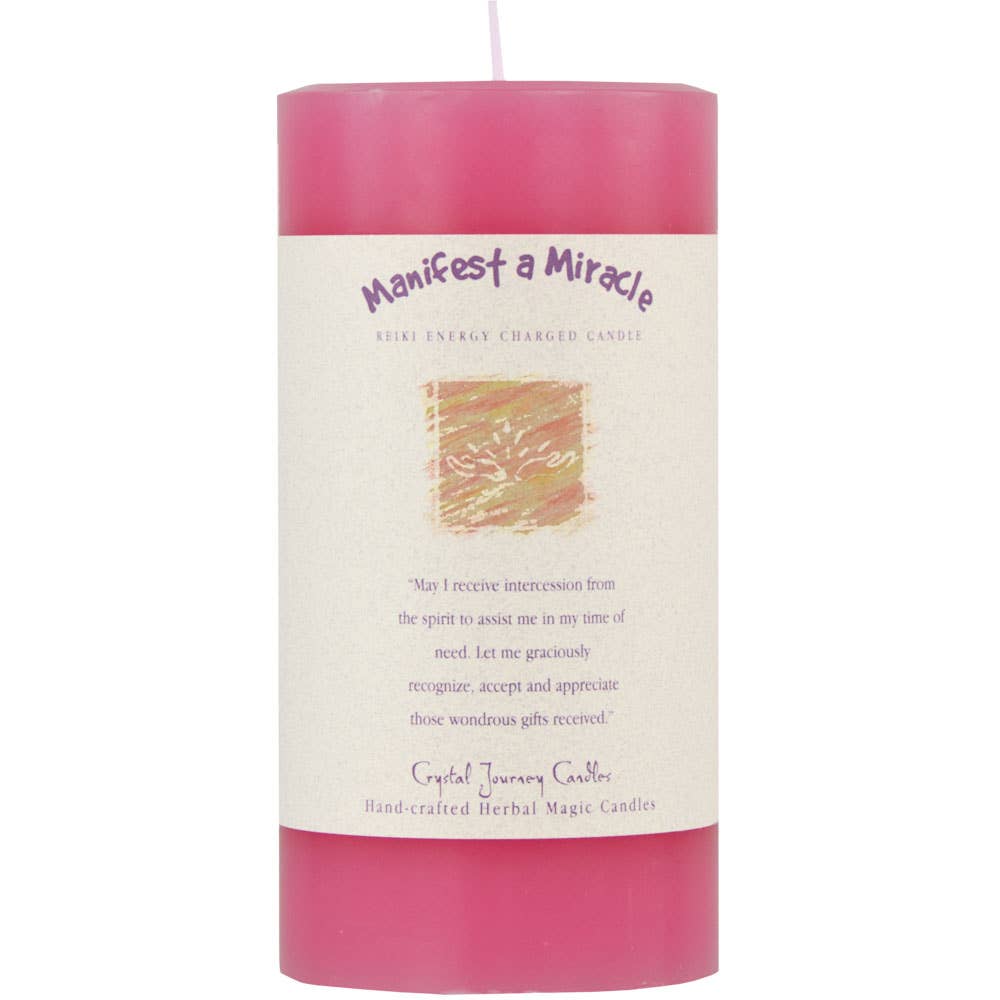 Manifest A Miracle Crystal Journey Big Pillar