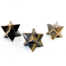 Gold Tiger's Eye Merkaba image 0