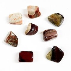 Red Poppy Jasper Tumbled image 0