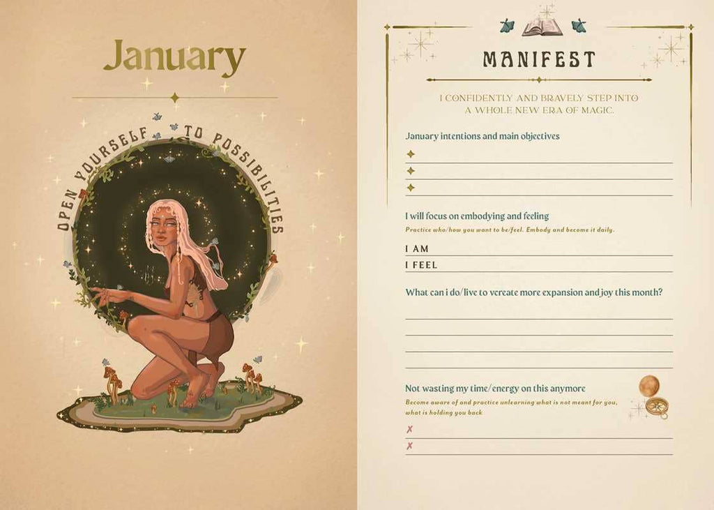 2027 Manifest Your Dreams Planner Calendar