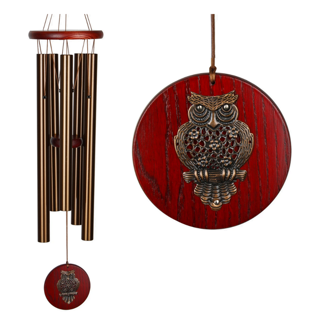 Habitats Chime Owl Bronze image 0