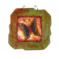 Butterfly Cold Bronze Wall Plaque image 0