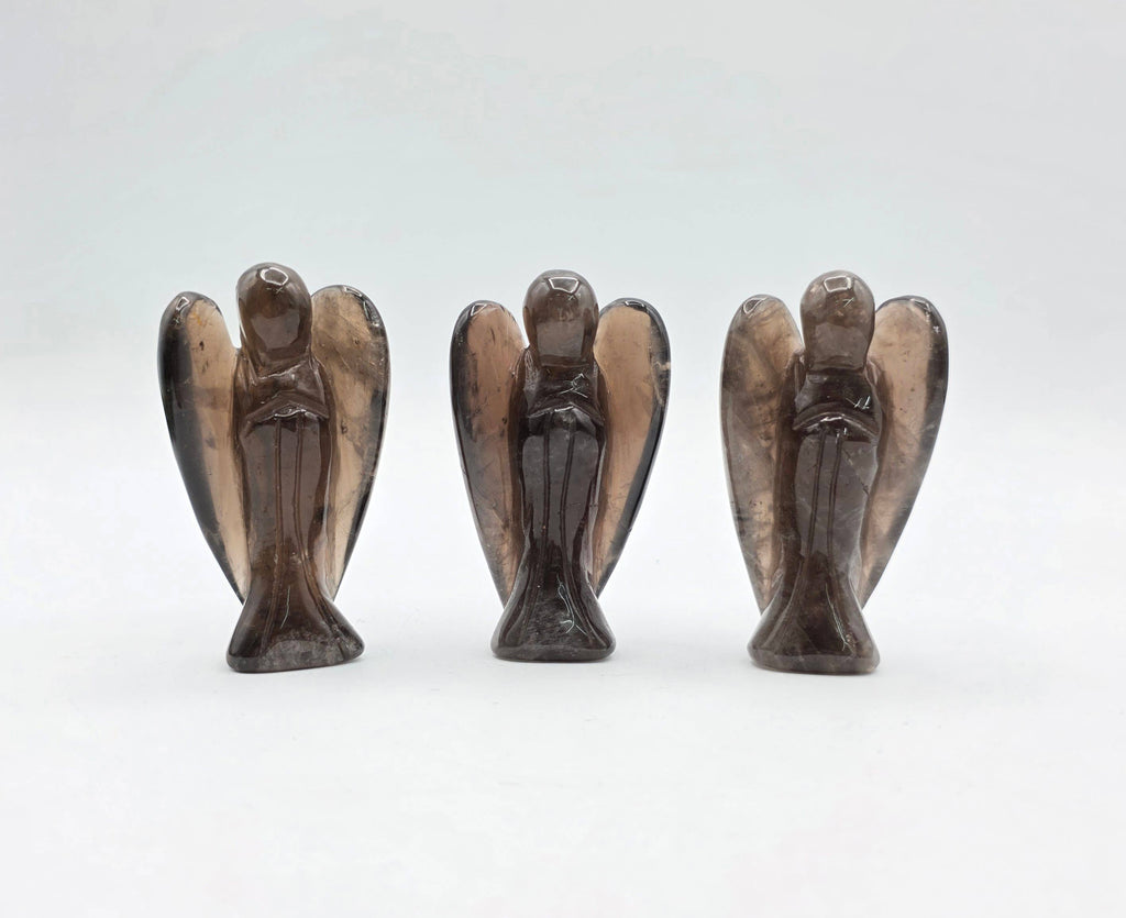 Smoky Quartz Angel 3 Inches