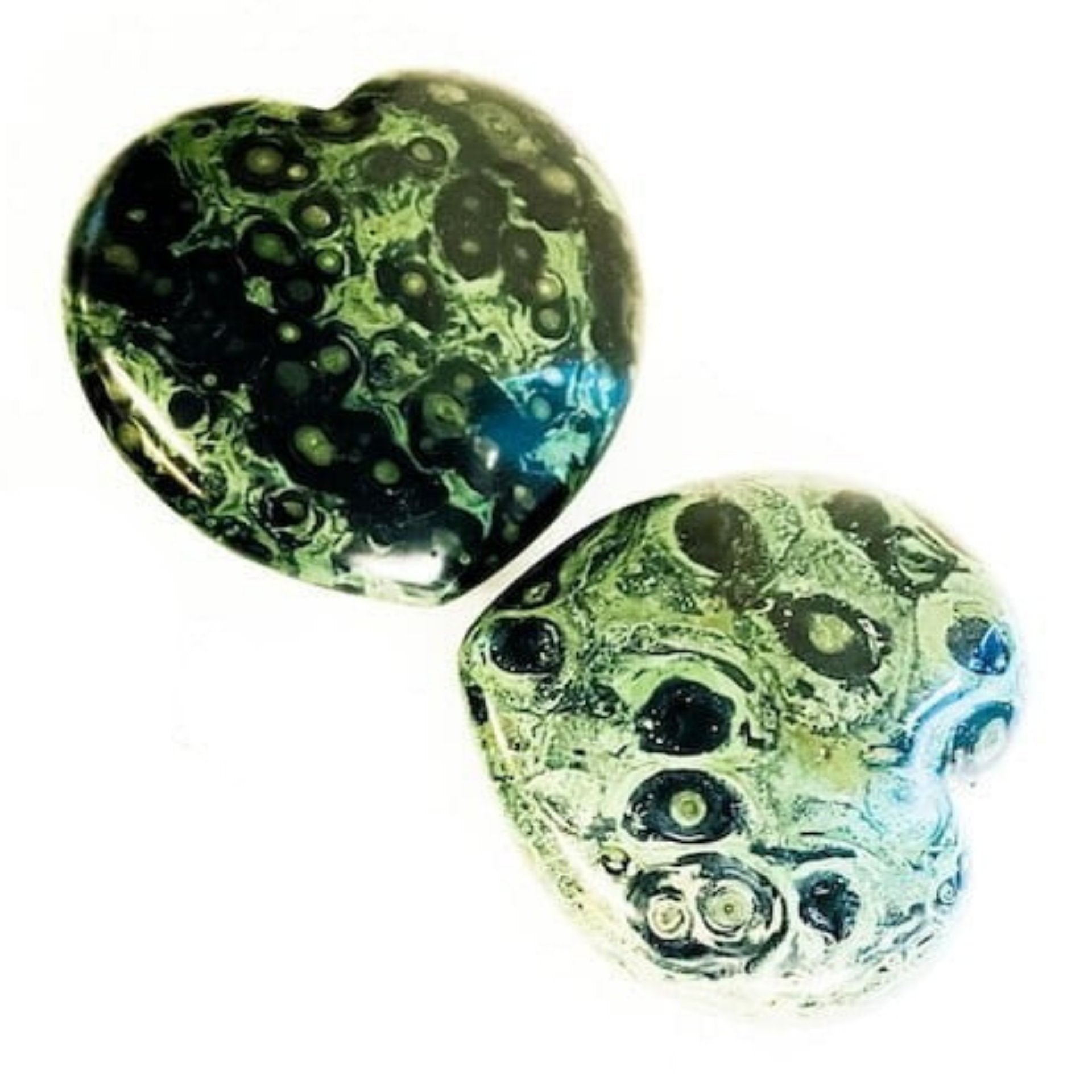 Kambaba Jasper Heart image 0