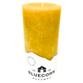 Bluecorn Bees Wax Pillar Candle image 0