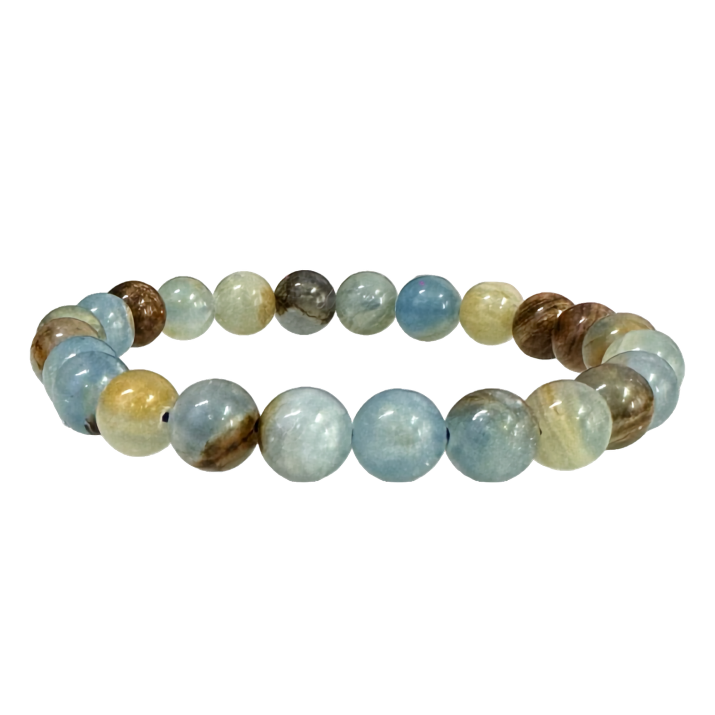 Aquatine Bracelet 8mm beads