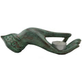 Serenity Green Hand Tealight Holder image 0