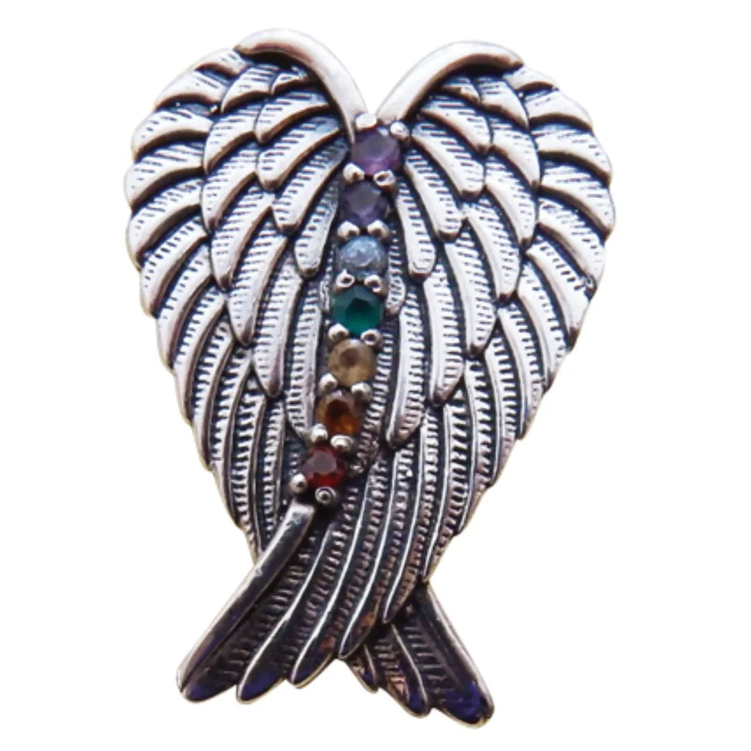 Angel Wing Pendant ~ The Crystal Garden Brand image 0