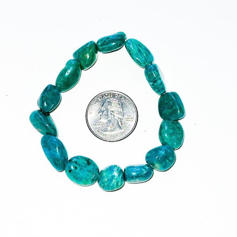 Amazonite Nugget Bracelet image 0